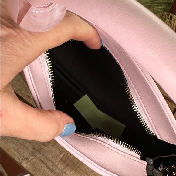 Anthropologie Melie Bianco pink handle and crossbody strap - Picture 4 of 4
